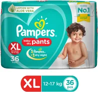 PAMPERS PANTS XL (12-117Kg) 36N